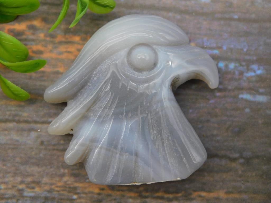 DRUZY AGATE EAGLE ROCK STONE LAPIDARY SPECIMEN: DRUZY AGATE EAGLE ROCK STONE LAPIDARY SPECIMEN