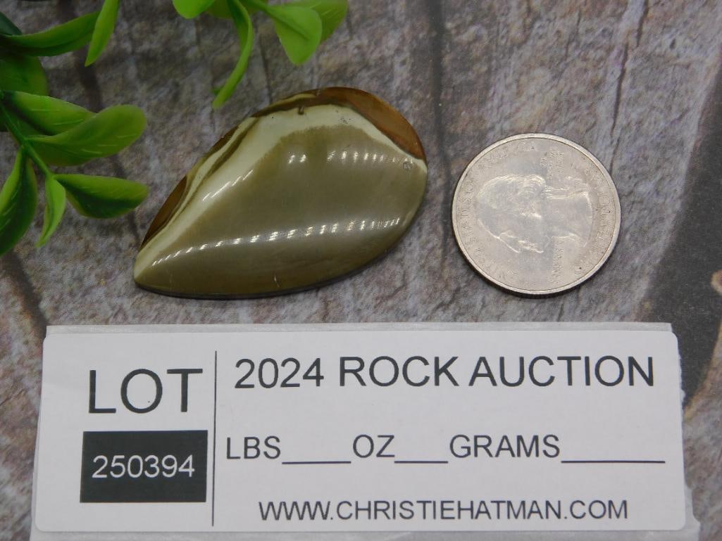 CABOCHON ROCK STONE LAPIDARY SPECIMEN - 2