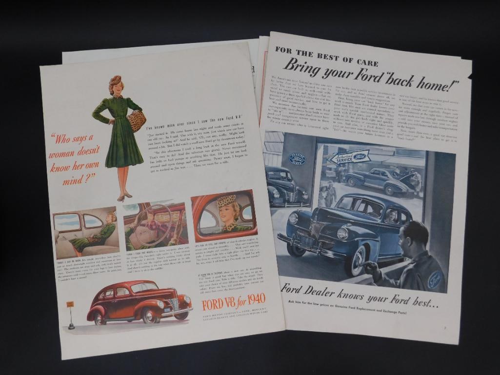 ADVERTISING INSERTS VINTAGE ANTIQUE - 2