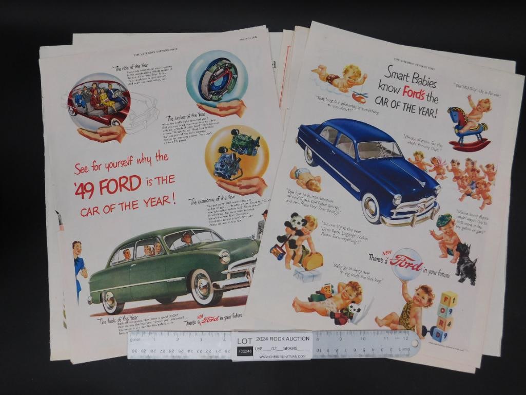 ADVERTISING INSERTS VINTAGE ANTIQUE - 5