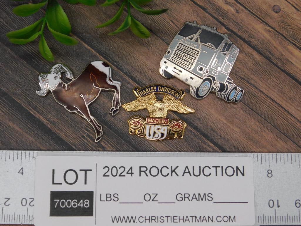 ENAMEL MEDALLION CABOCHONS - 2