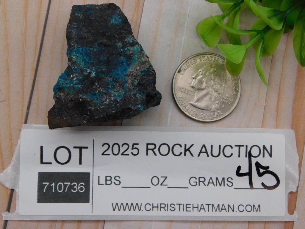 Chrysocolla ROCK STONE LAPIDARY SPECIMEN - 2