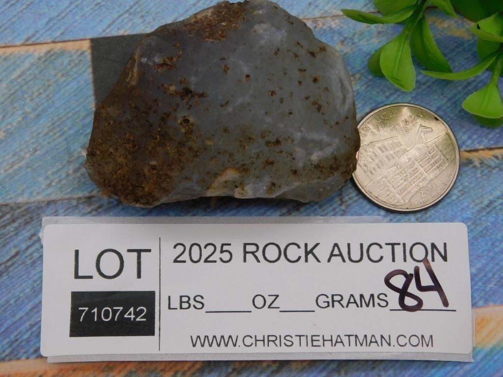 Geode Rock Stone Lapidary Specimen - 2