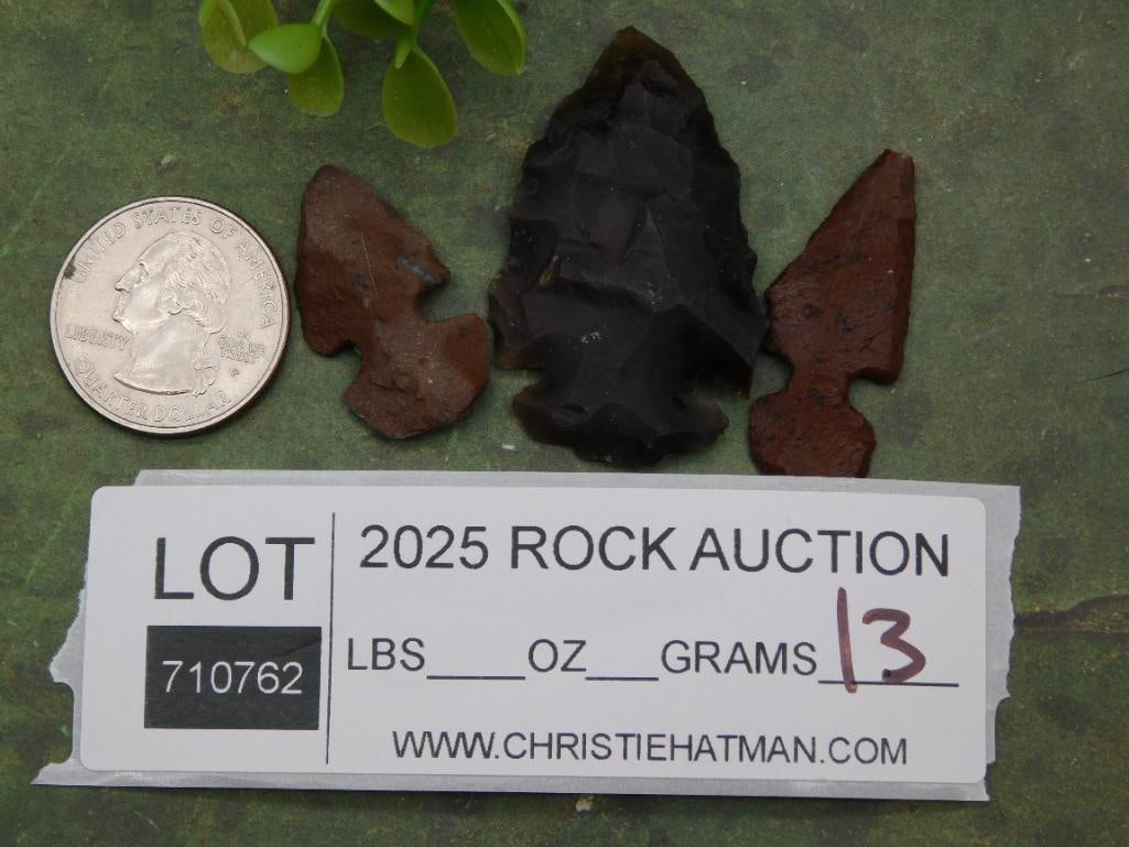 Hand Knapped Artifacts Rock Stone Lapidary Specimen - 2