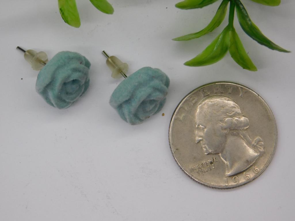 Rose Post Earrings - 2