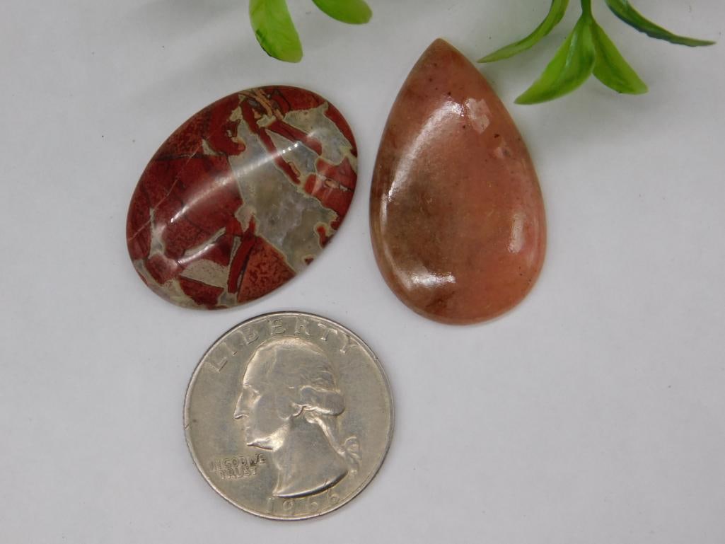 Cabochons Rock Stone Lapidary Specimen - 2