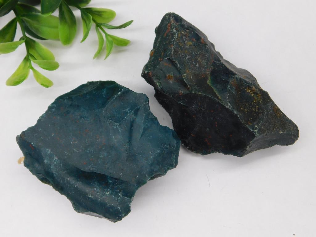 Bloodstone Rock Stone Lapidary Specimen: Bloodstone Rock Stone Lapidary Specimen