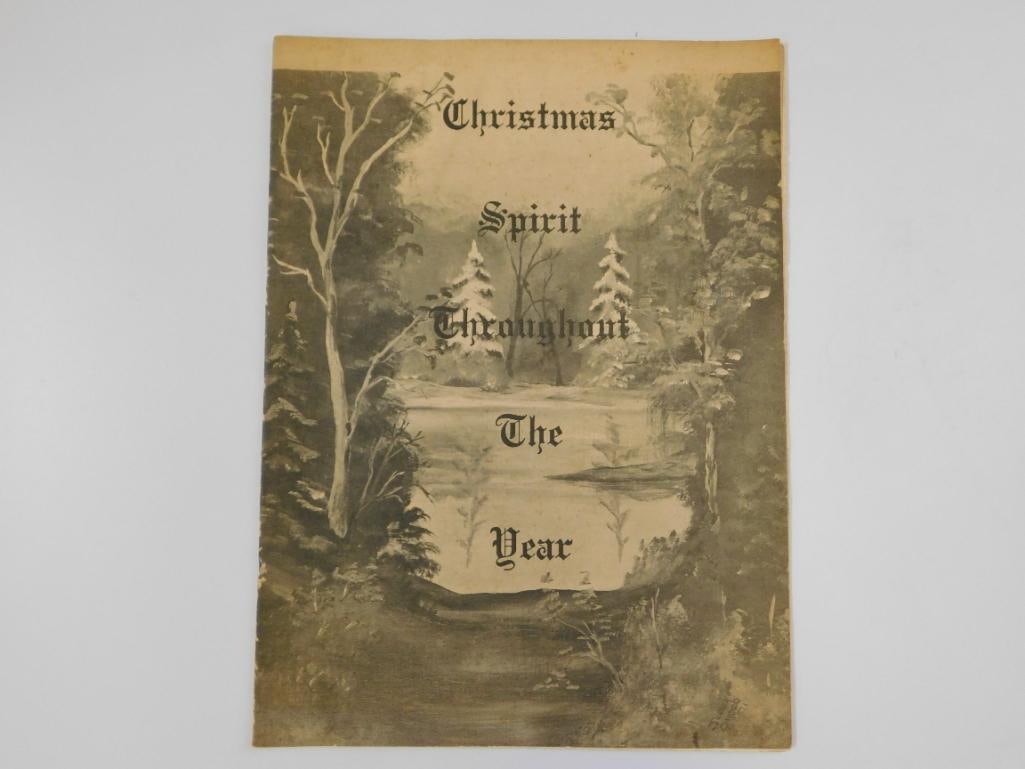 CHRISTMAS SPIRIT THROUGHOUT THE YEAR VINTAGE BOOK: CHRISTMAS SPIRIT THROUGHOUT THE YEAR VINTAGE BOOK