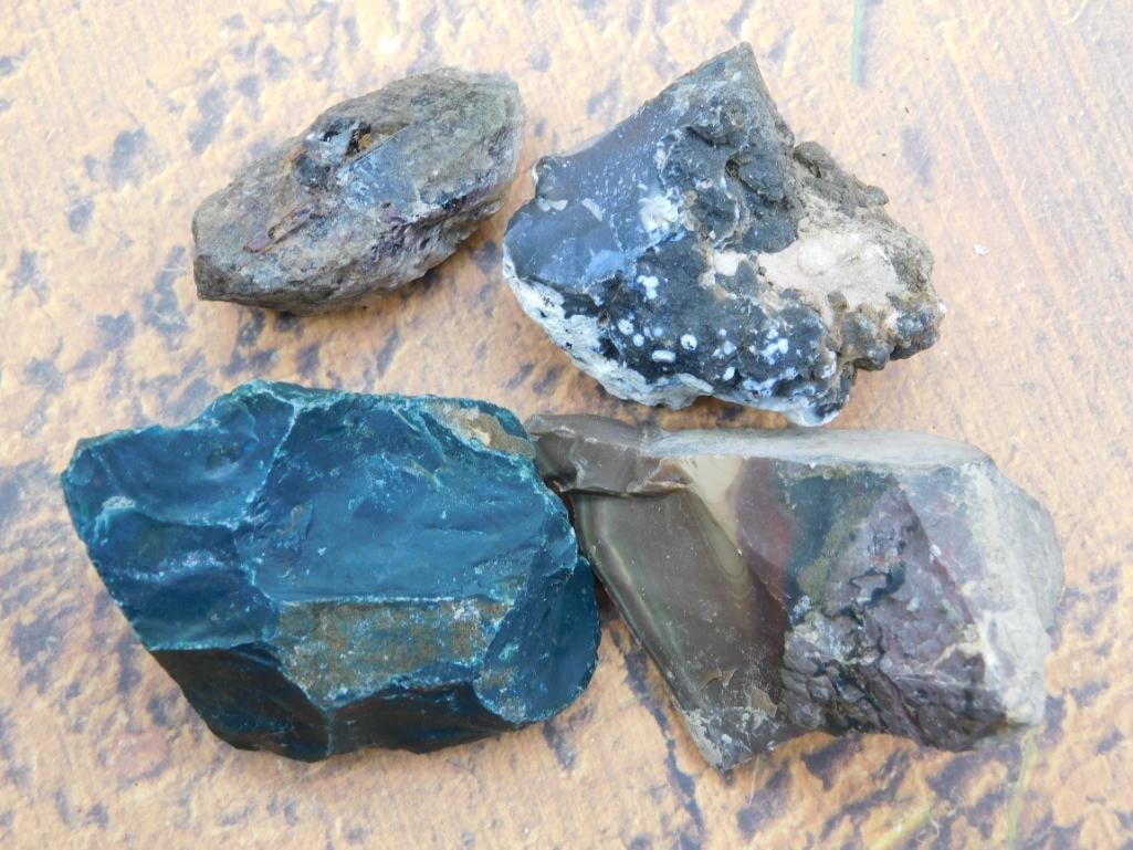 MIXED LOT ROCK STONE LAPIDARY SPECIMEN: MIXED LOT ROCK STONE LAPIDARY SPECIMEN