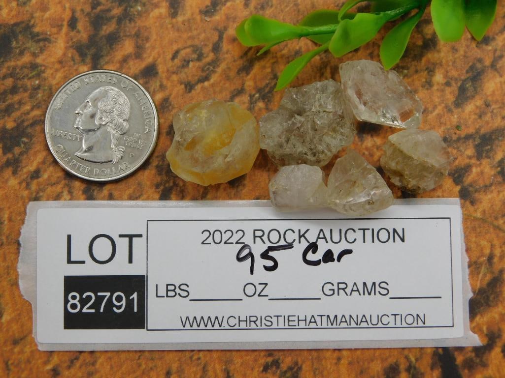 HERKIMER DIAMONDS ROCK STONE LAPIDARY SPECIMEN - 2