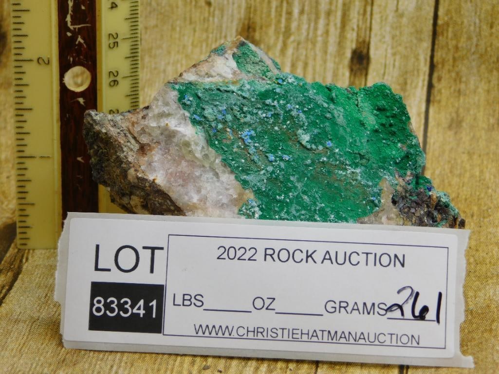 AZURITE ROCK STONE LAPIDARY SPECIMEN - 2