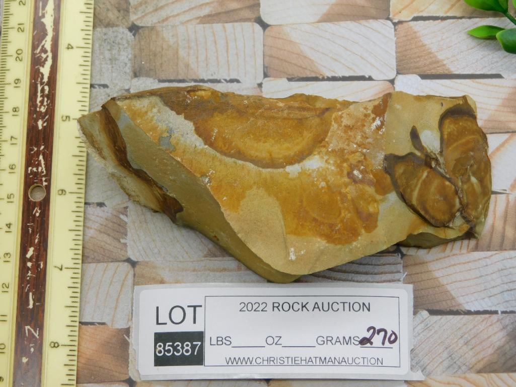 JASPER ROCK STONE LAPIDARY SPECIMEN - 2