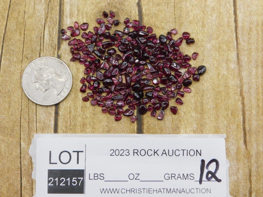 GARNET ROCK STONE LAPIDARY SPECIMEN - 2