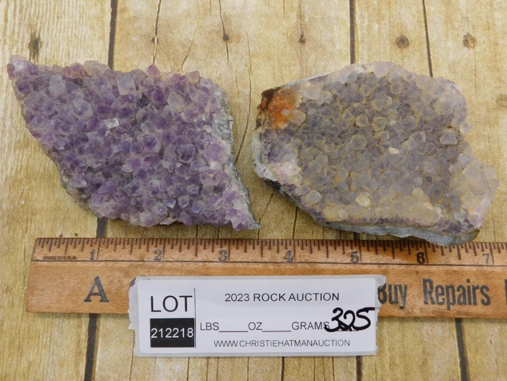 AMETHYST ROCK STONE LAPIDARY SPECIMEN - 2