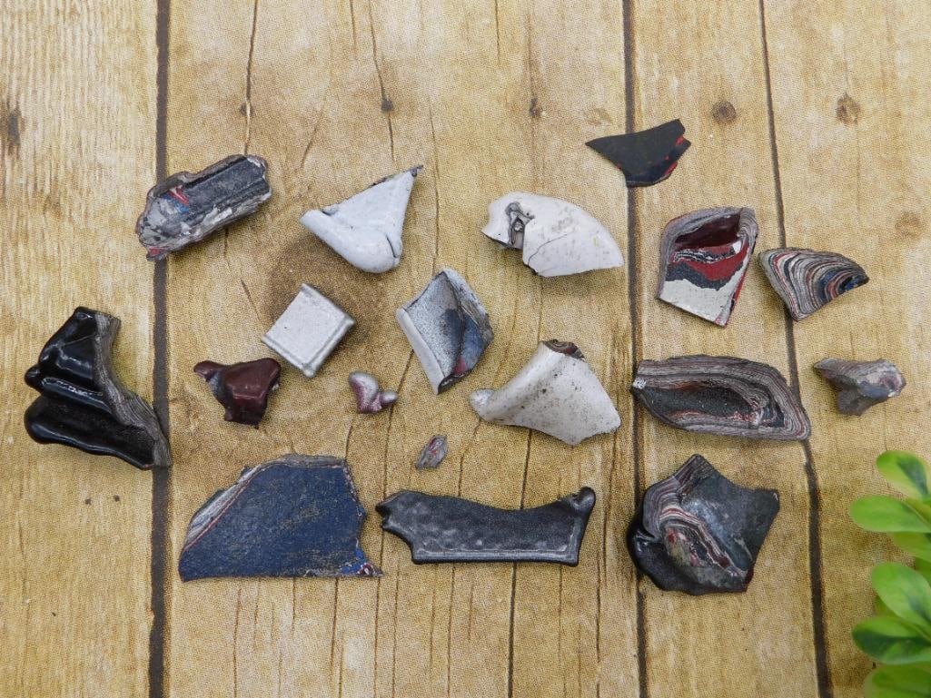 FORDITE MOTOR CITY AGATE ROCK STONE LAPIDARY SPECIMEN: FORDITE MOTOR CITY AGATE ROCK STONE LAPIDARY SPECIMEN