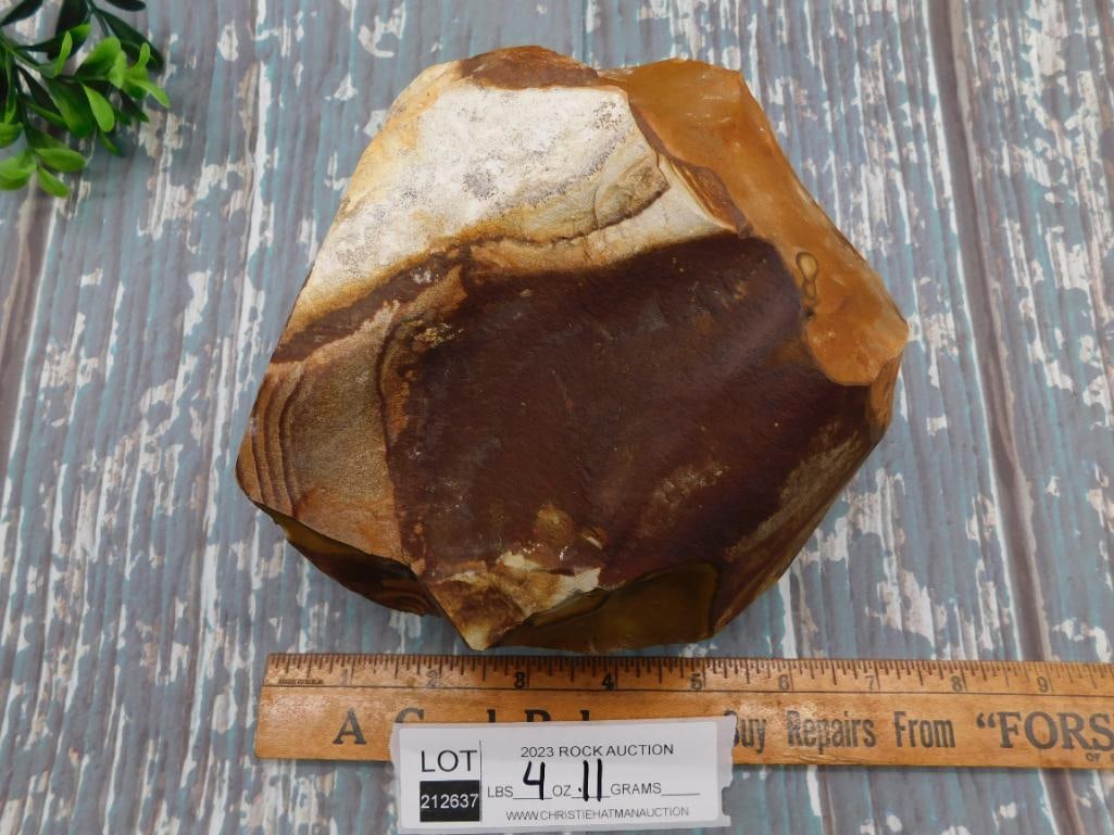 JASPER ROCK STONE LAPIDARY SPECIMEN - 2