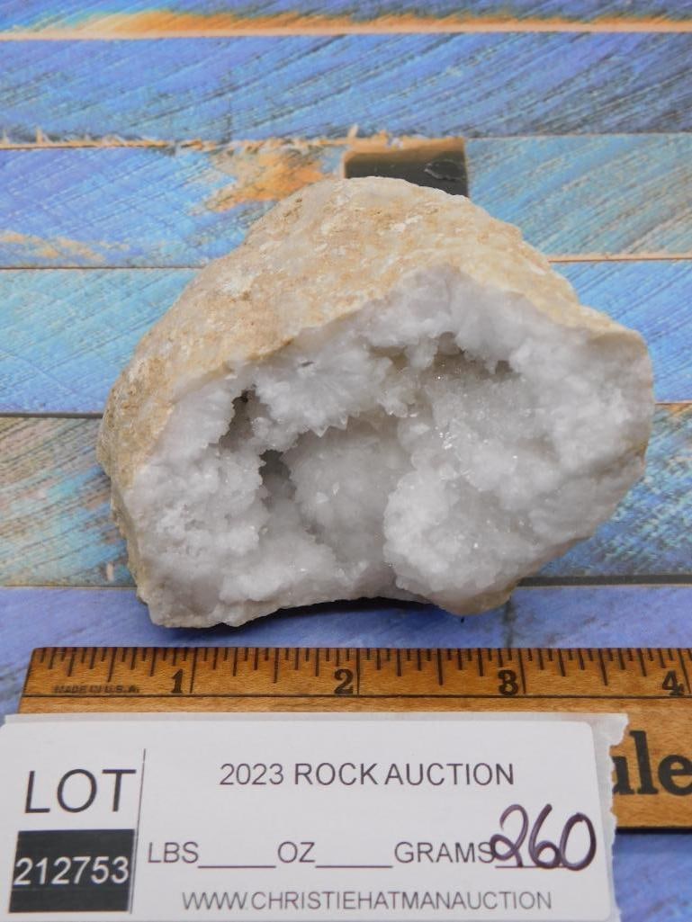 GEODE ROCK STONE LAPIDARY SPECIMEN - 2