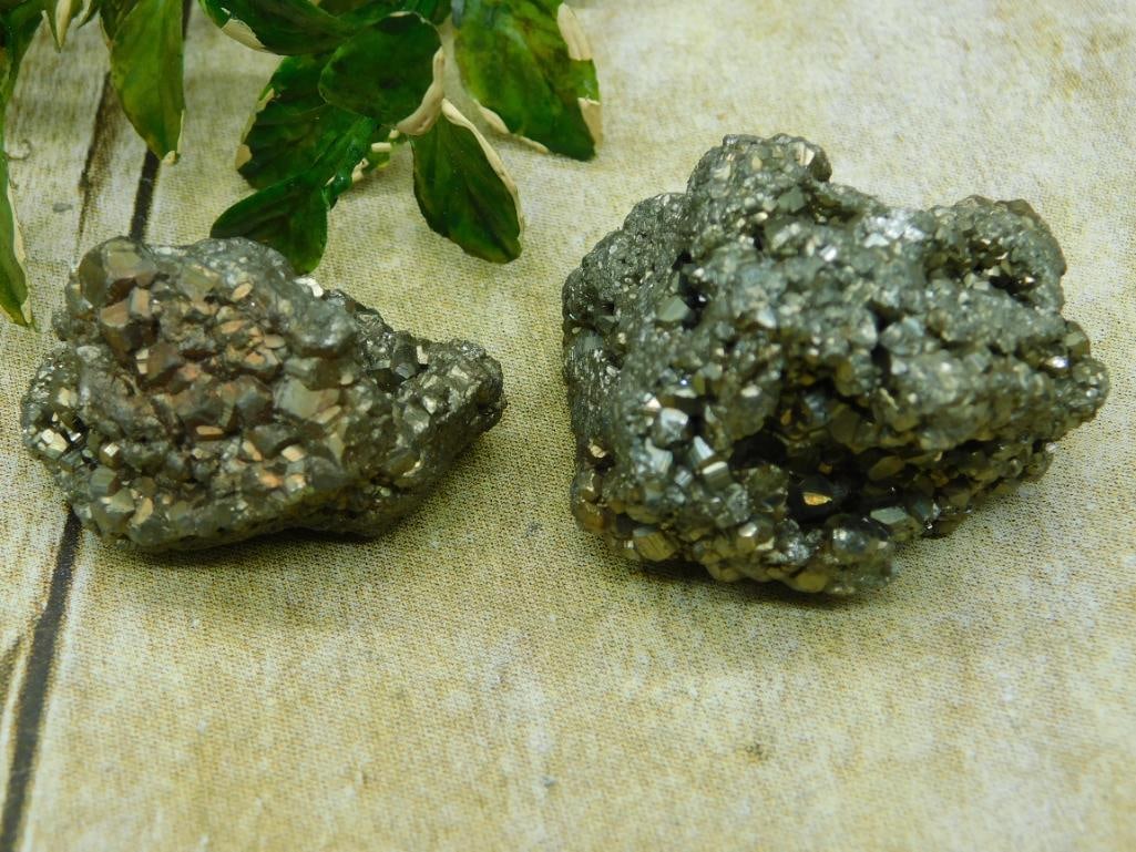 PYRITE ROCK STONE LAPIDARY SPECIMEN (1 of 2)
