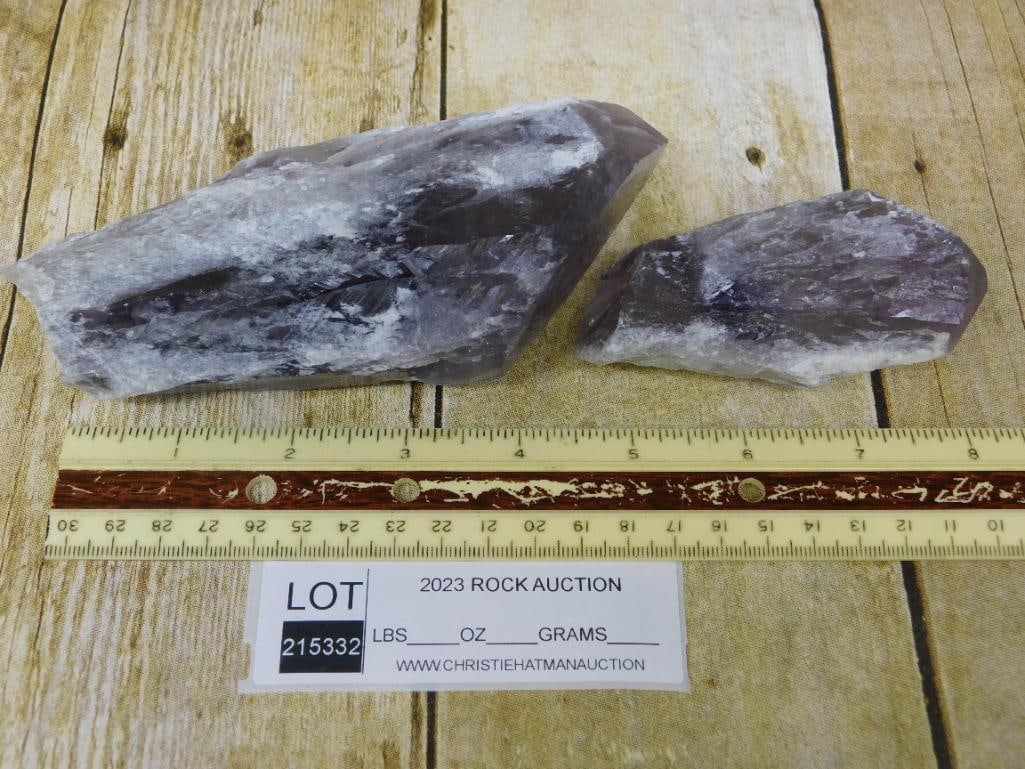 AMETHYST SCEPTER ROCK STONE LAPIDARY SPECIMEN - 2