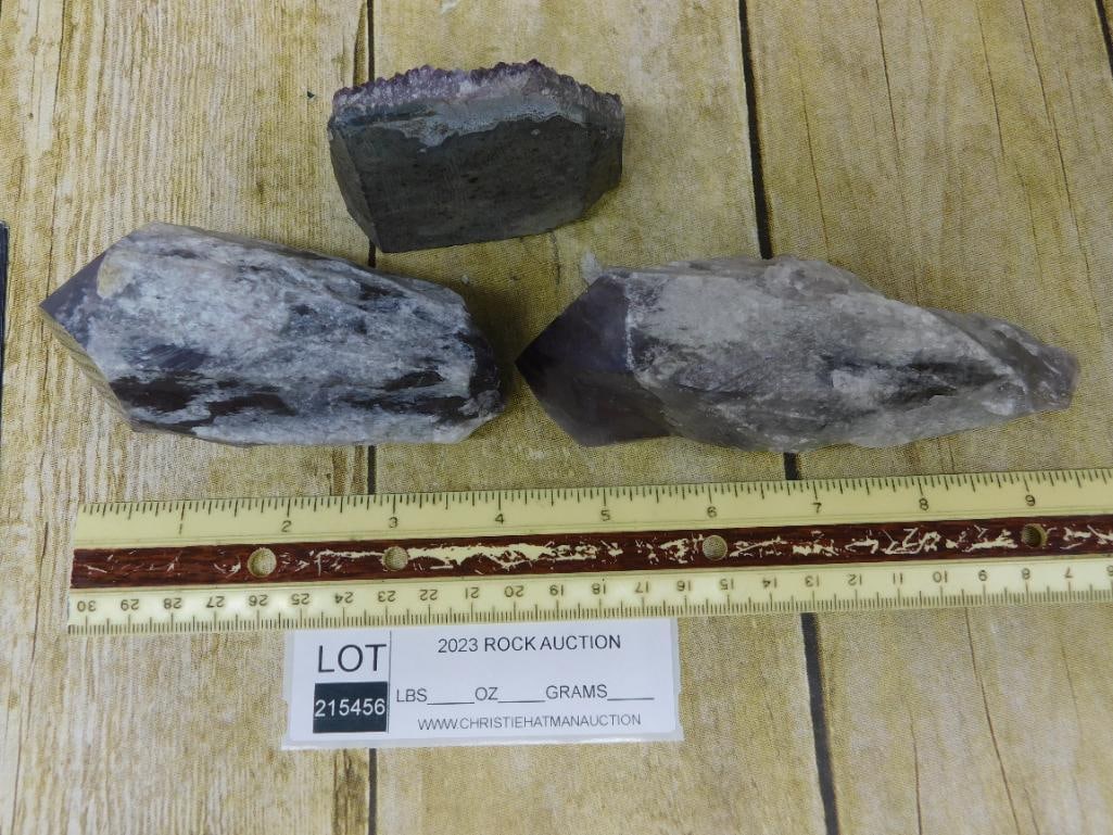 AMETHYST ROCK STONE LAPIDARY SPECIMEN - 2