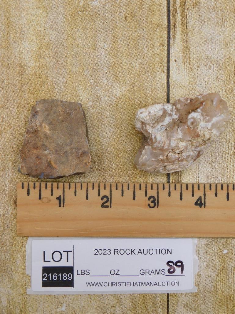 MIXED ROUGH ROCK STONE LAPIDARY SPECIMEN - 2