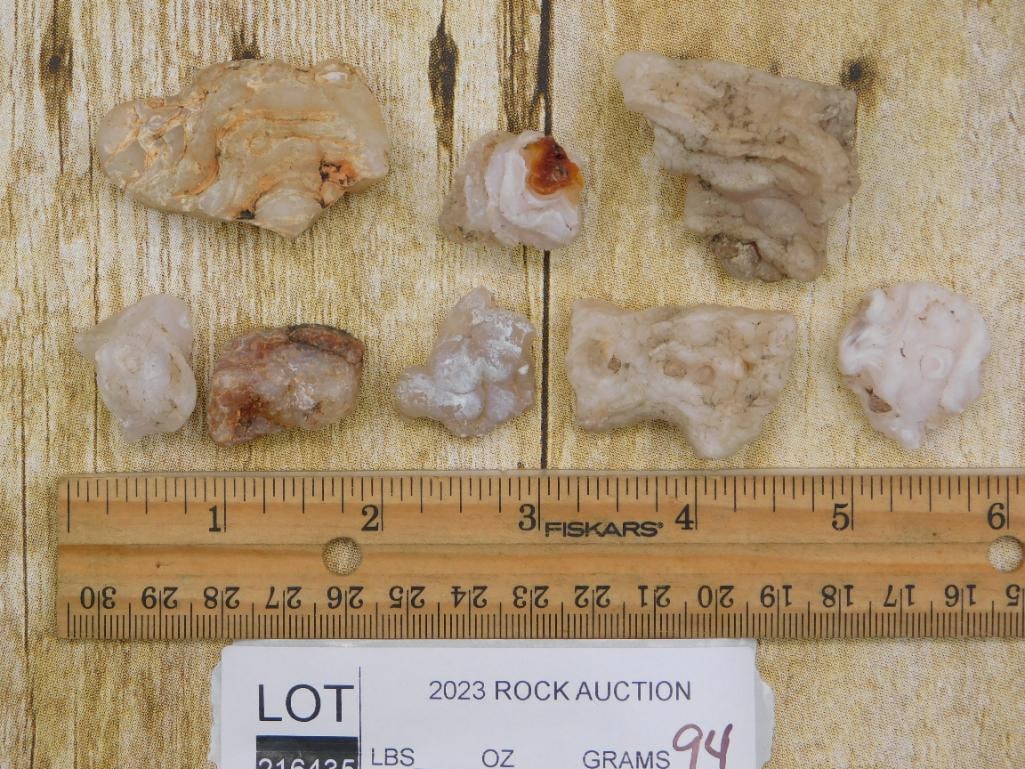 FIRE AGATE ROCK STONE LAPIDARY SPECIMEN - 2