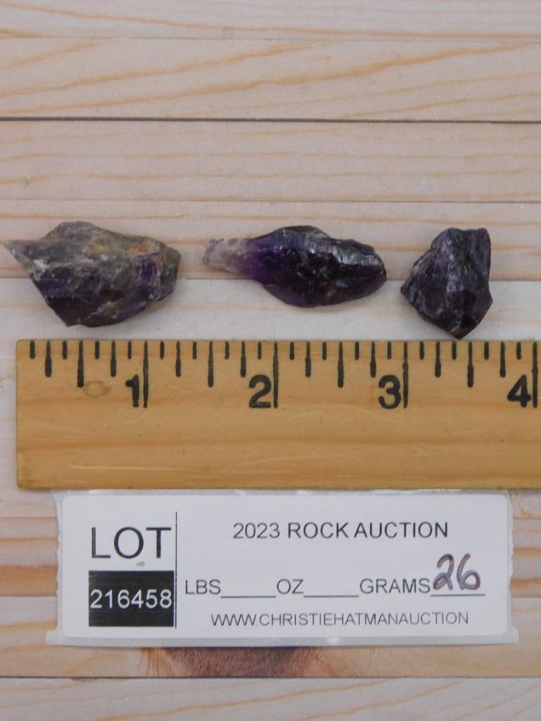 AMETHYST ROCK STONE LAPIDARY SPECIMEN - 2