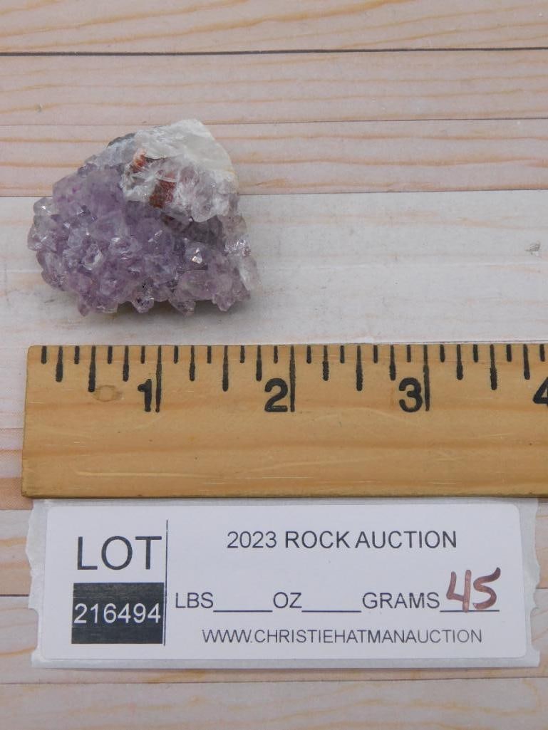 AMETHYST ROCK STONE LAPIDARY SPECIMEN - 2
