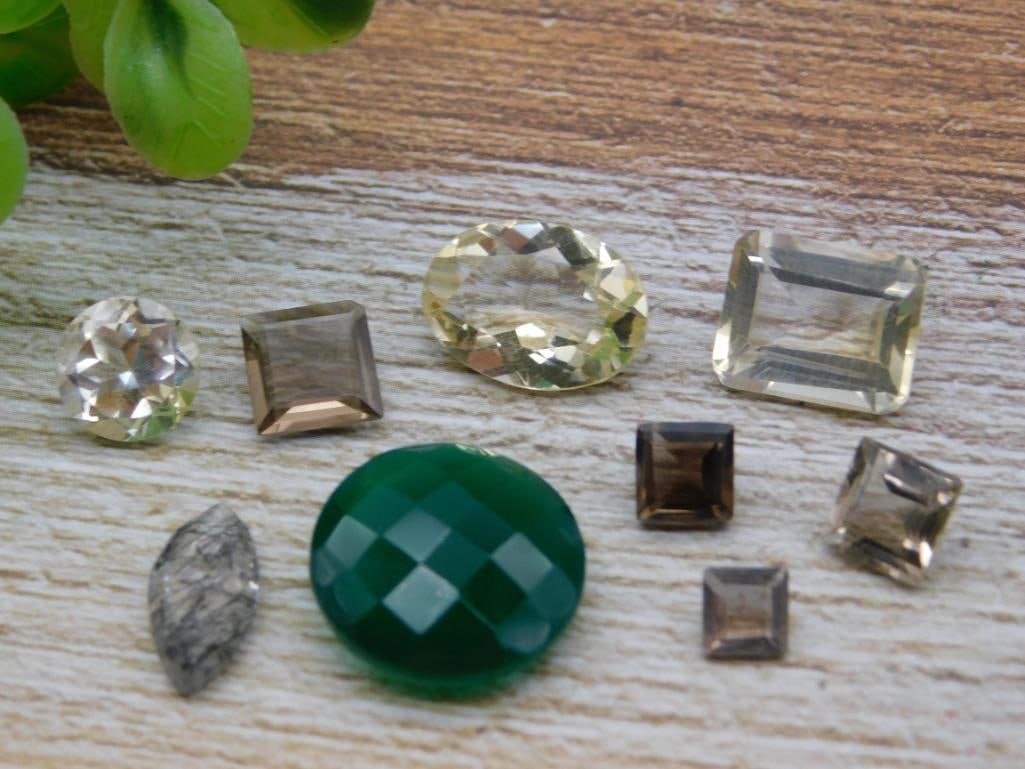 MIXED GEMSTONES ROCK STONE LAPIDARY SPECIMEN: MIXED GEMSTONES ROCK STONE LAPIDARY SPECIMEN