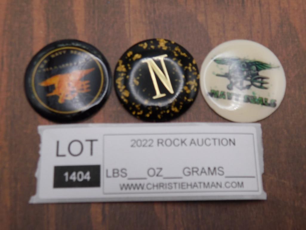 CABOCHONS ROCK STONE LAPIDARY SPECIMEN - 5