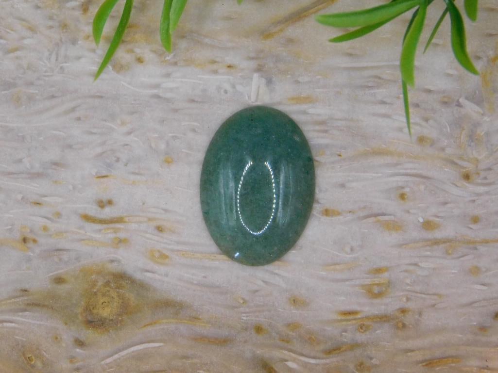 AVENTURINE CABOCHON ROCK STONE LAPIDARY SPECIMEN (1 of 3)