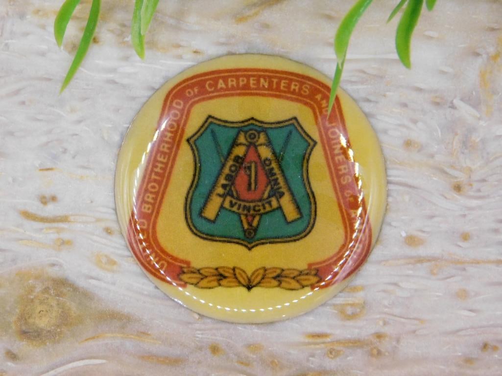 CARPENTERS CABOCHON ROCK STONE LAPIDARY SPECIMEN: CARPENTERS CABOCHON ROCK STONE LAPIDARY SPECIMEN