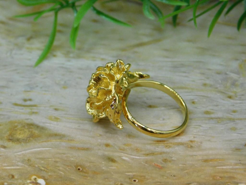 FLOWER RING ROCK STONE LAPIDARY SPECIMEN - 2