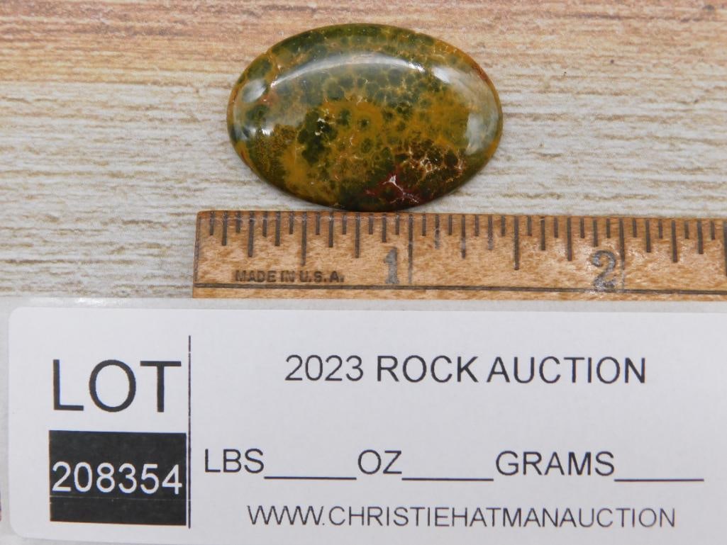 CABOCHON ROCK STONE LAPIDARY SPECIMEN - 2