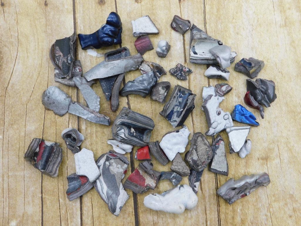 FORDITE MOTOR CITY AGATE ROCK STONE LAPIDARY SPECIMEN: FORDITE MOTOR CITY AGATE ROCK STONE LAPIDARY SPECIMEN