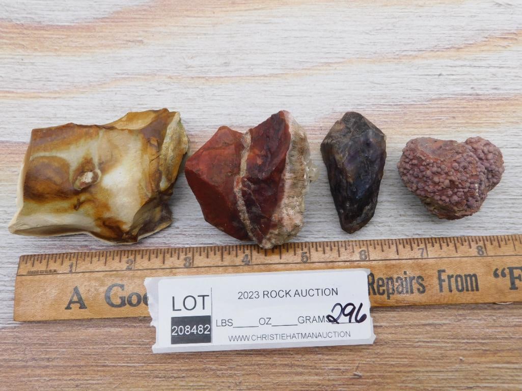 MIXED ROUGH ROCK ROCK STONE LAPIDARY SPECIMEN - 2