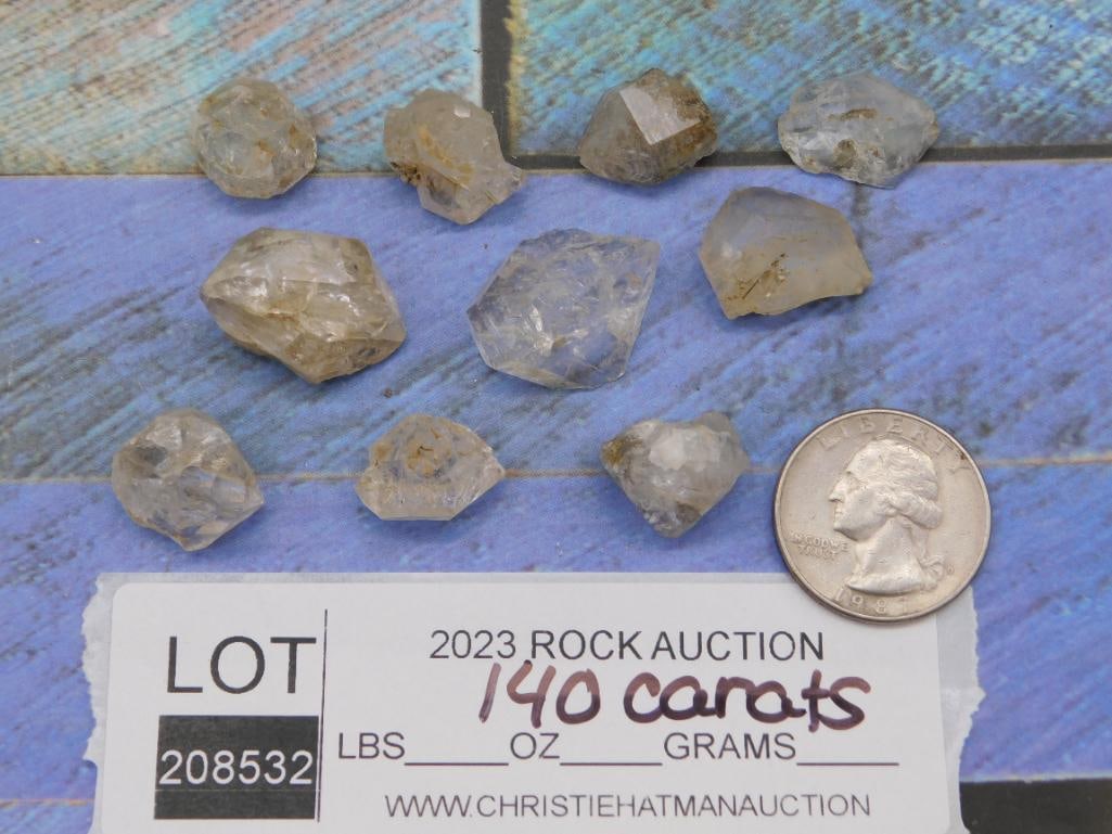 HERKIMER DIAMOND ROCK STONE LAPIDARY SPECIMEN - 2