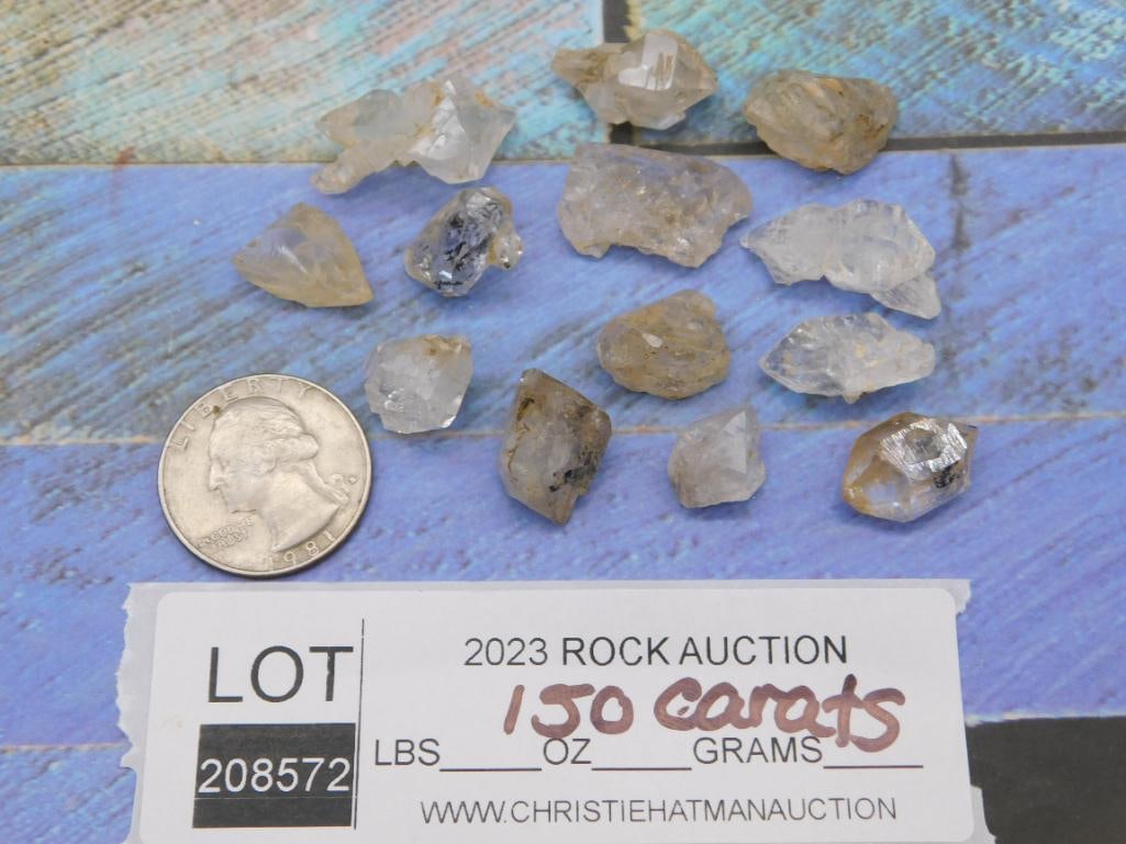 HERKIMER DIAMOND ROCK STONE LAPIDARY SPECIMEN - 2