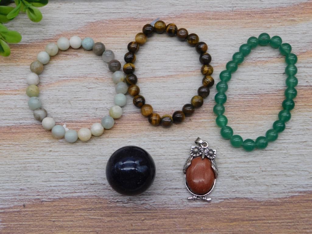 MIXED LOT ROCK STONE LAPIDARY SPECIMEN (1 of 2)