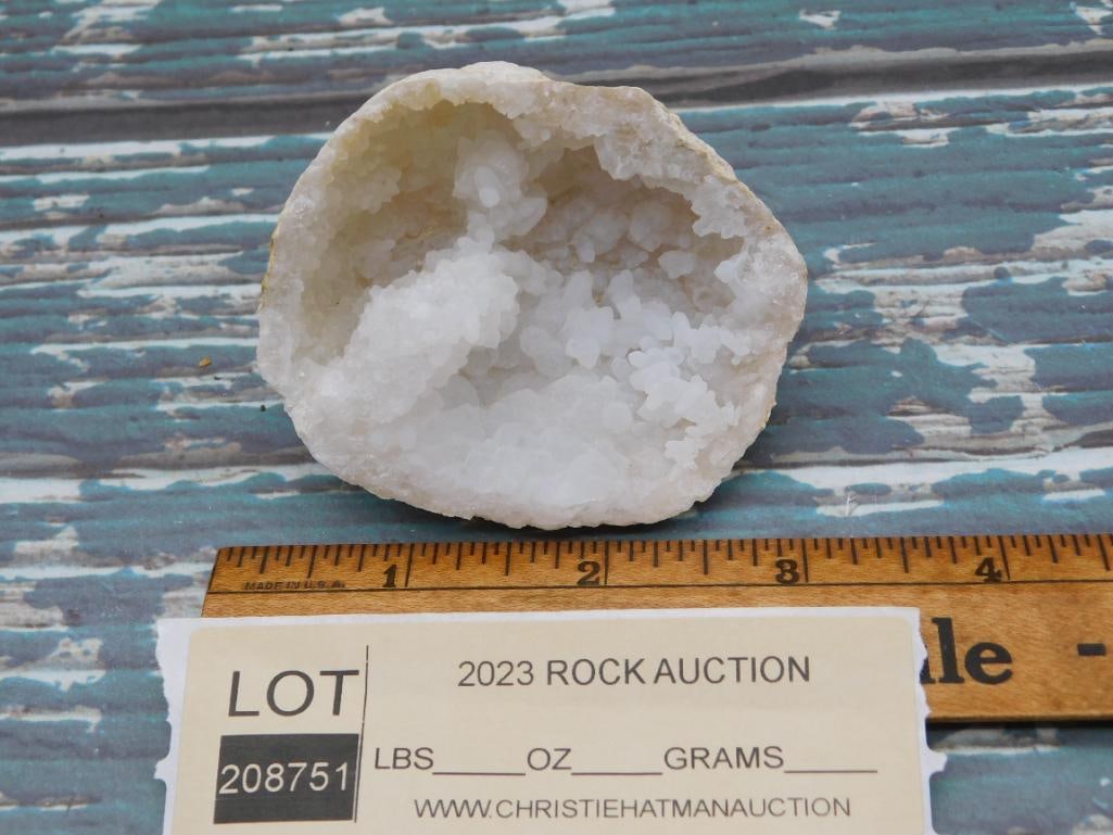 GEODE ROCK STONE LAPIDARY SPECIMEN - 2