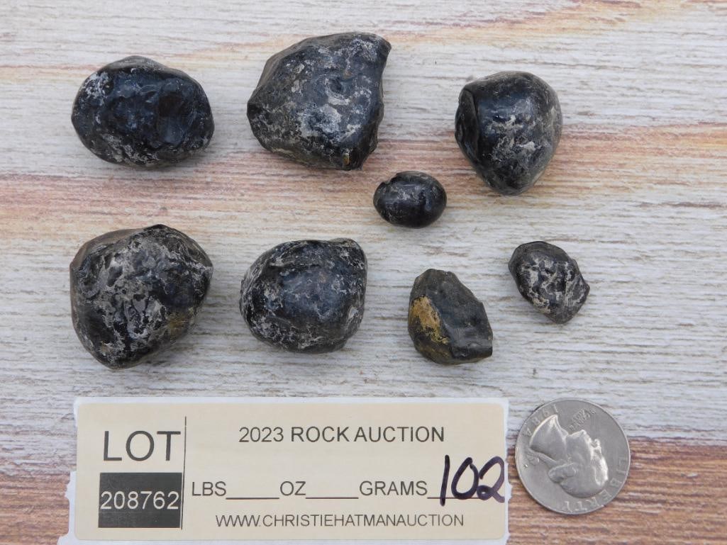 APACHE TEARS ROCK STONE LAPIDARY SPECIMEN - 2