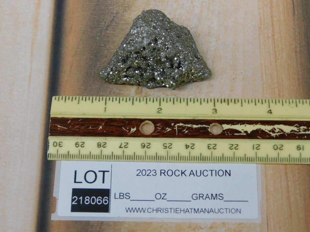 PYRITE ROCK STONE LAPIDARY SPECIMEN - 2