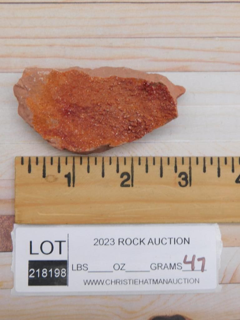 VANADINITE ROCK STONE LAPIDARY SPECIMEN - 2