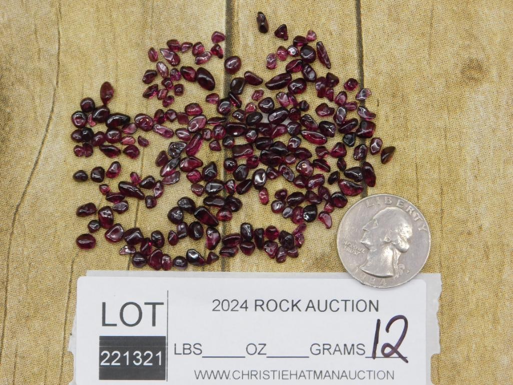 GARNET ROCK STONE LAPIDARY SPECIMEN - 2
