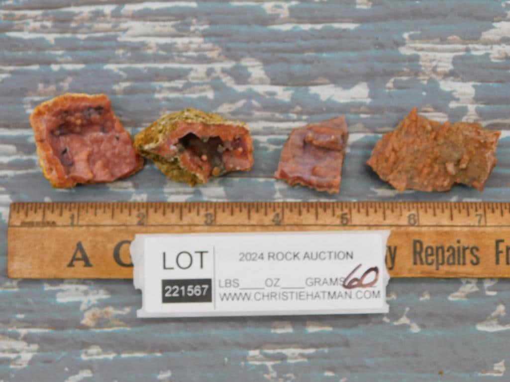 CAVE GEODE ROCK STONE LAPIDARY SPECIMEN - 2