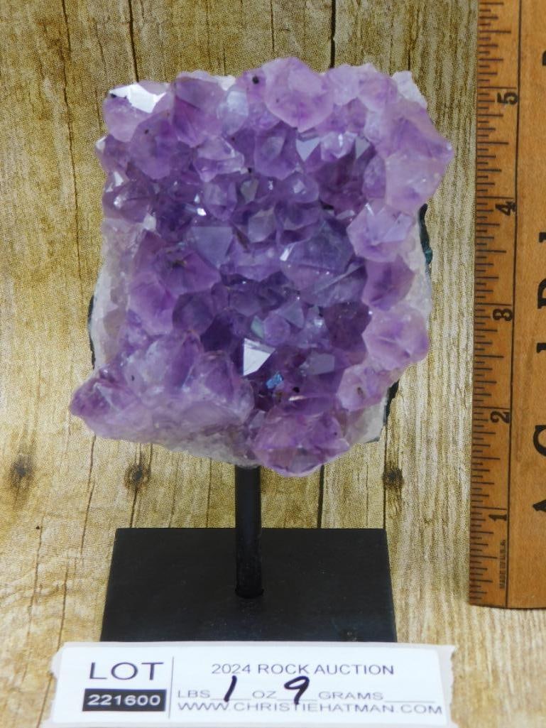 AMETHYST DISPLAY ROCK STONE LAPIDARY SPECIMEN - 2