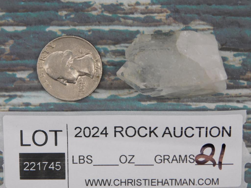 QUARTZ ROCK STONE LAPIDARY SPECIMEN - 2