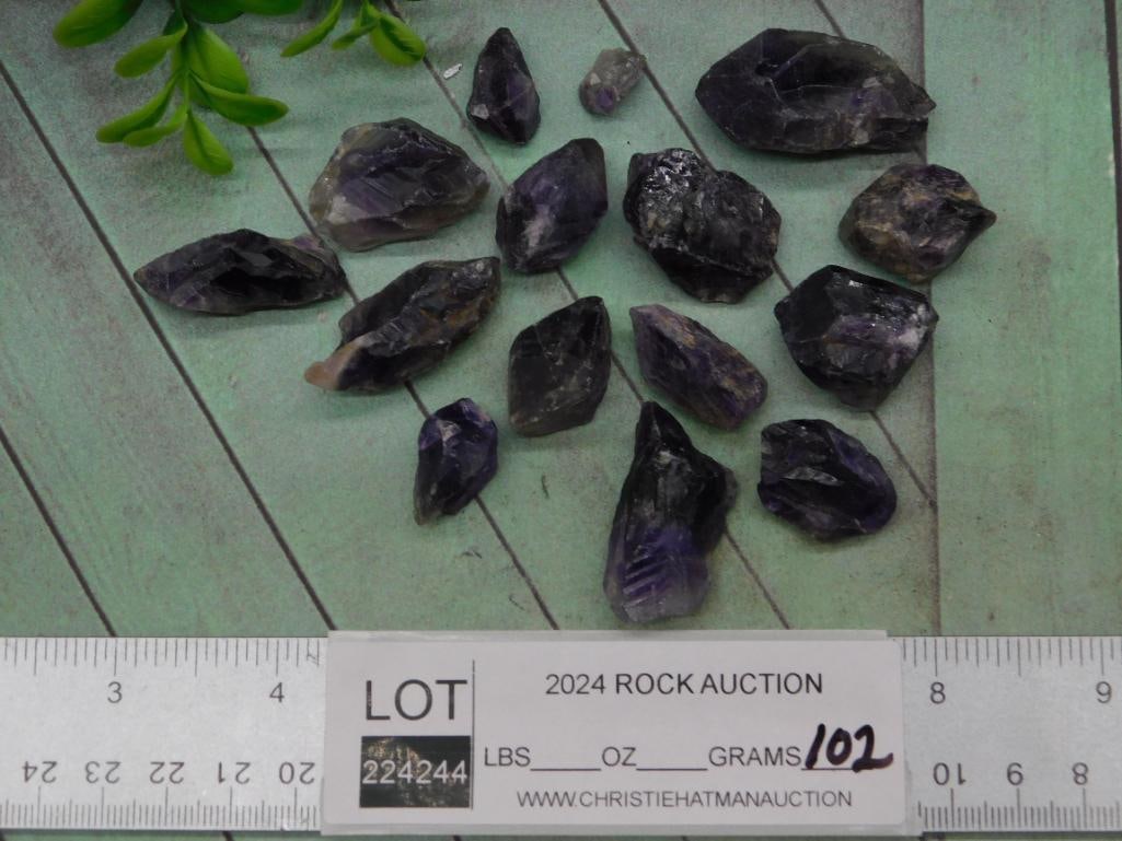 AMETHYST ROCK STONE LAPIDARY SPECIMEN - 2