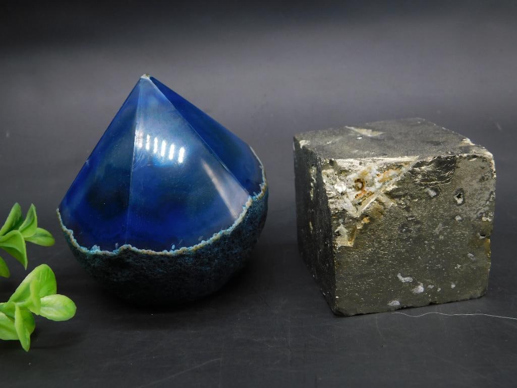 MIXED LOT ROCK STONE LAPIDARY SPECIMEN: MIXED LOT ROCK STONE LAPIDARY SPECIMEN