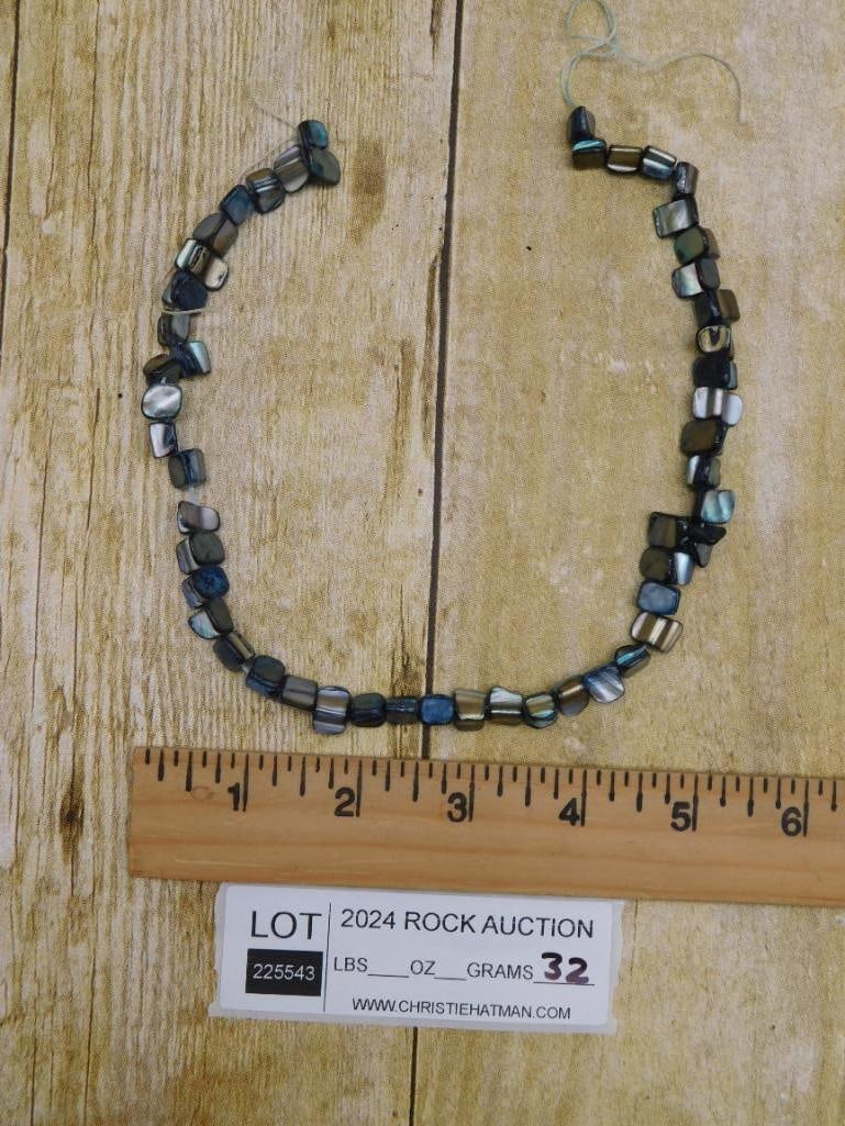 STONE BEADS ROCK STONE LAPIDARY SPECIMEN - 2
